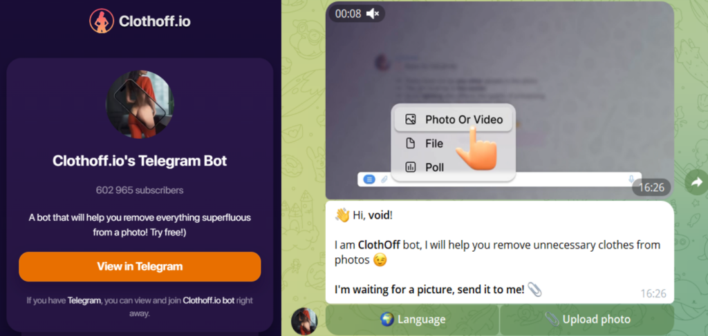 @ClothOff - #2 Best Telegram Nude AI Bot