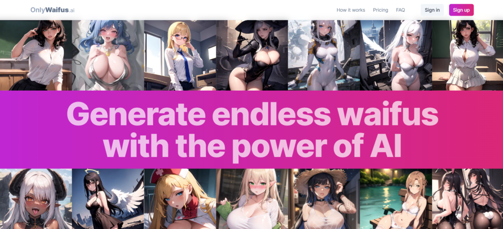 OnlyWaifus - Best NSFW AI Generators in 2024